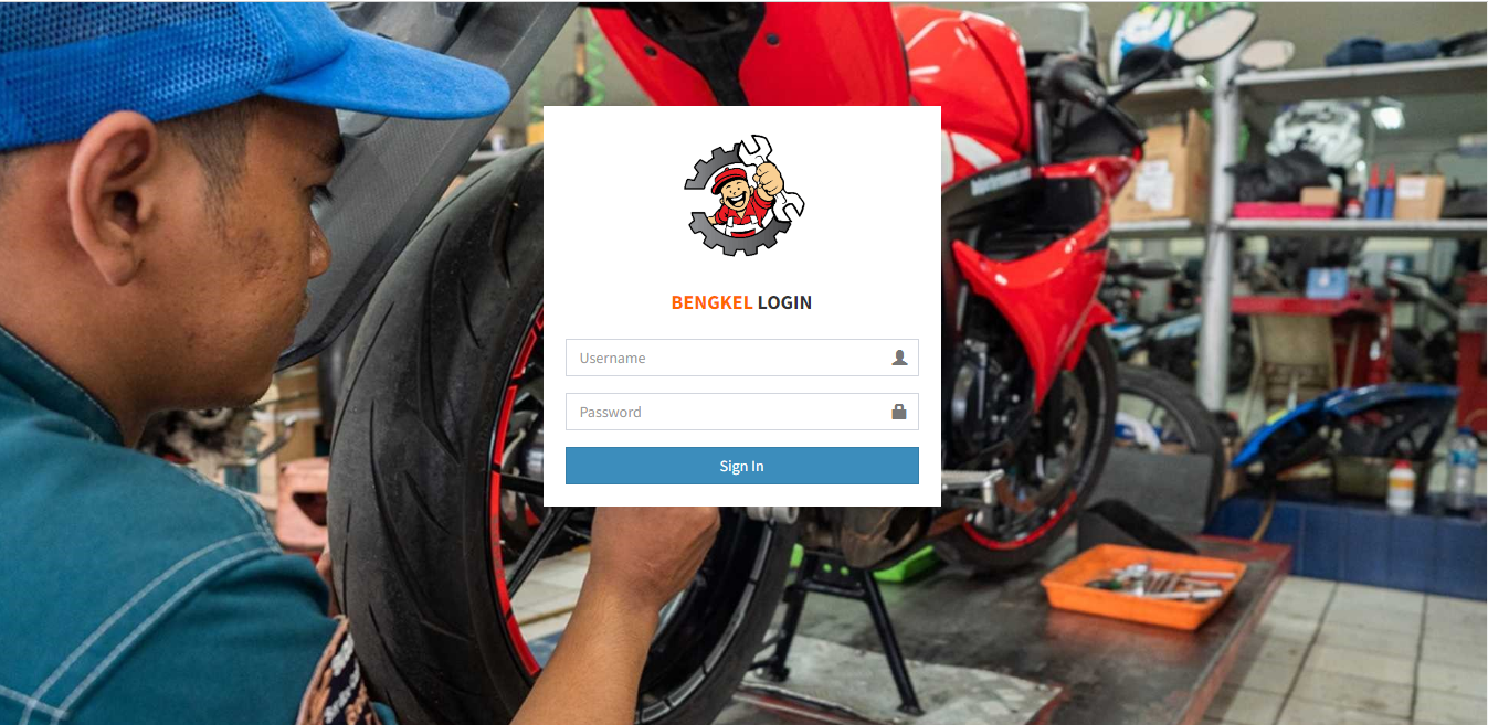 Aplikasi Bengkel ( Penjualan & Stok Barang )