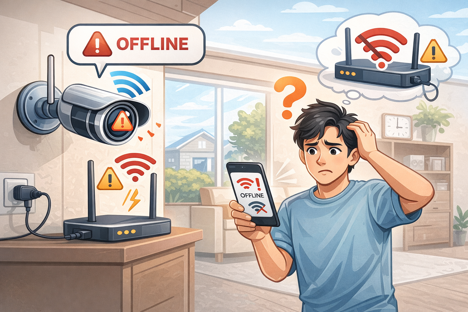 CCTV Tidak Bisa Online